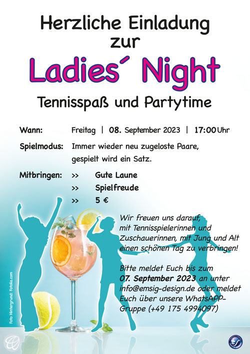 Plakat Ladies' Night